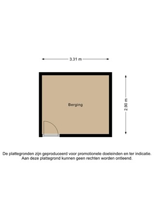 Floorplan - Burgemeester Keijzerlaan 90, 2262 BL Leidschendam